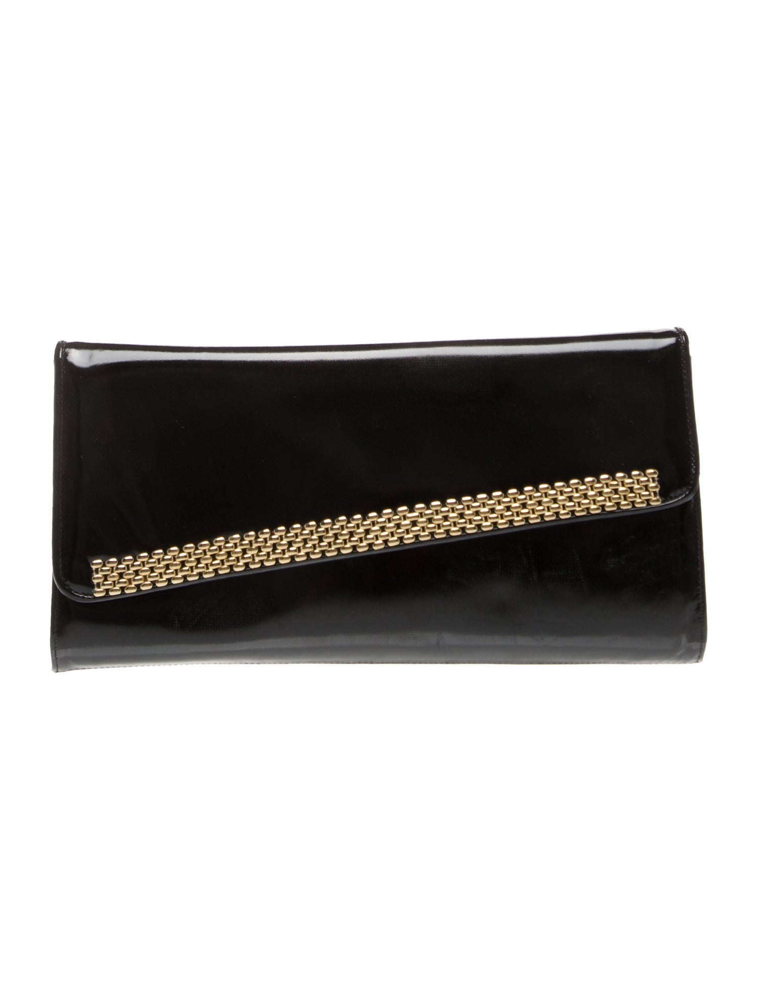 Stuart Weitzman Patent Leather Clutch
