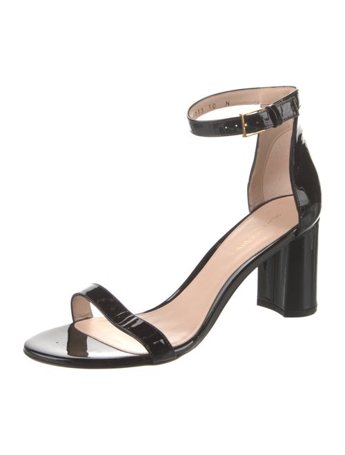 Stuart Weitzman Patent Leather Sandals