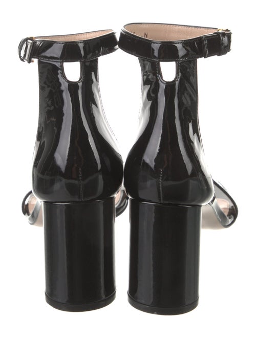 Stuart Weitzman Patent Leather Sandals