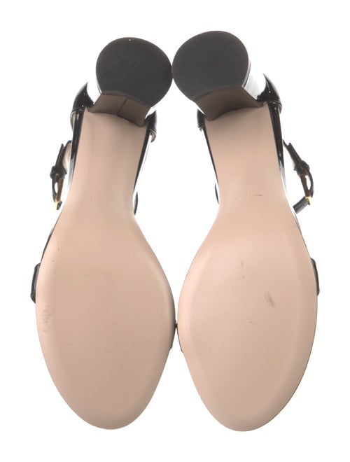 Stuart Weitzman Patent Leather Sandals