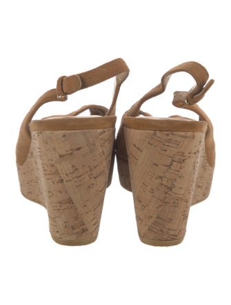 Stuart Weitzman Suede Slingback Pumps