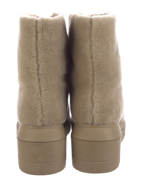 Stuart Weitzman Shearling Combat Boots