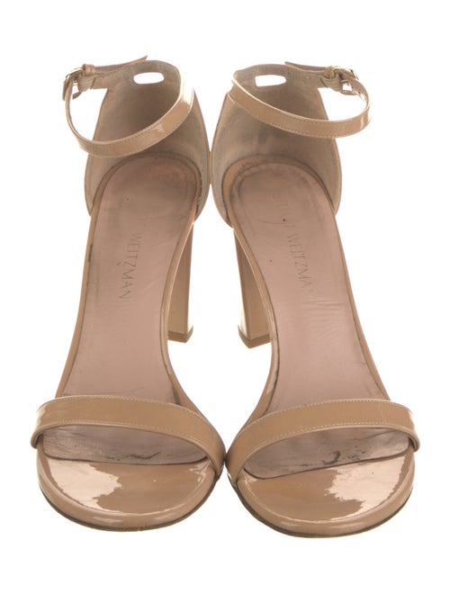Stuart Weitzman Patent Leather Sandals