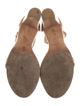 Stuart Weitzman Patent Leather Sandals