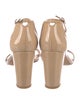 Stuart Weitzman Patent Leather Sandals