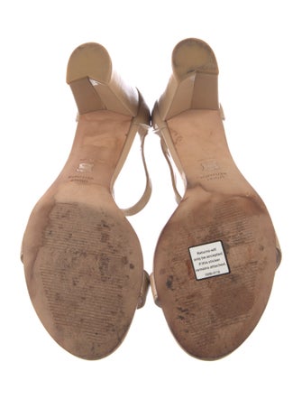 Stuart Weitzman Patent Leather Sandals