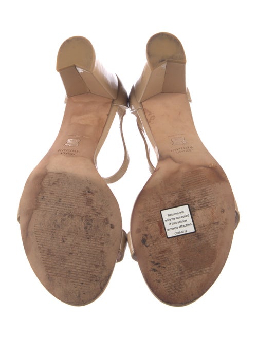 Stuart Weitzman Patent Leather Sandals