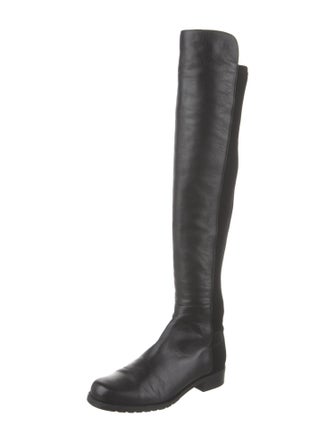 Stuart Weitzman Leather Riding Boots