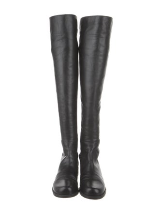 Stuart Weitzman Leather Riding Boots