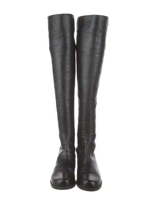 Stuart Weitzman Leather Riding Boots