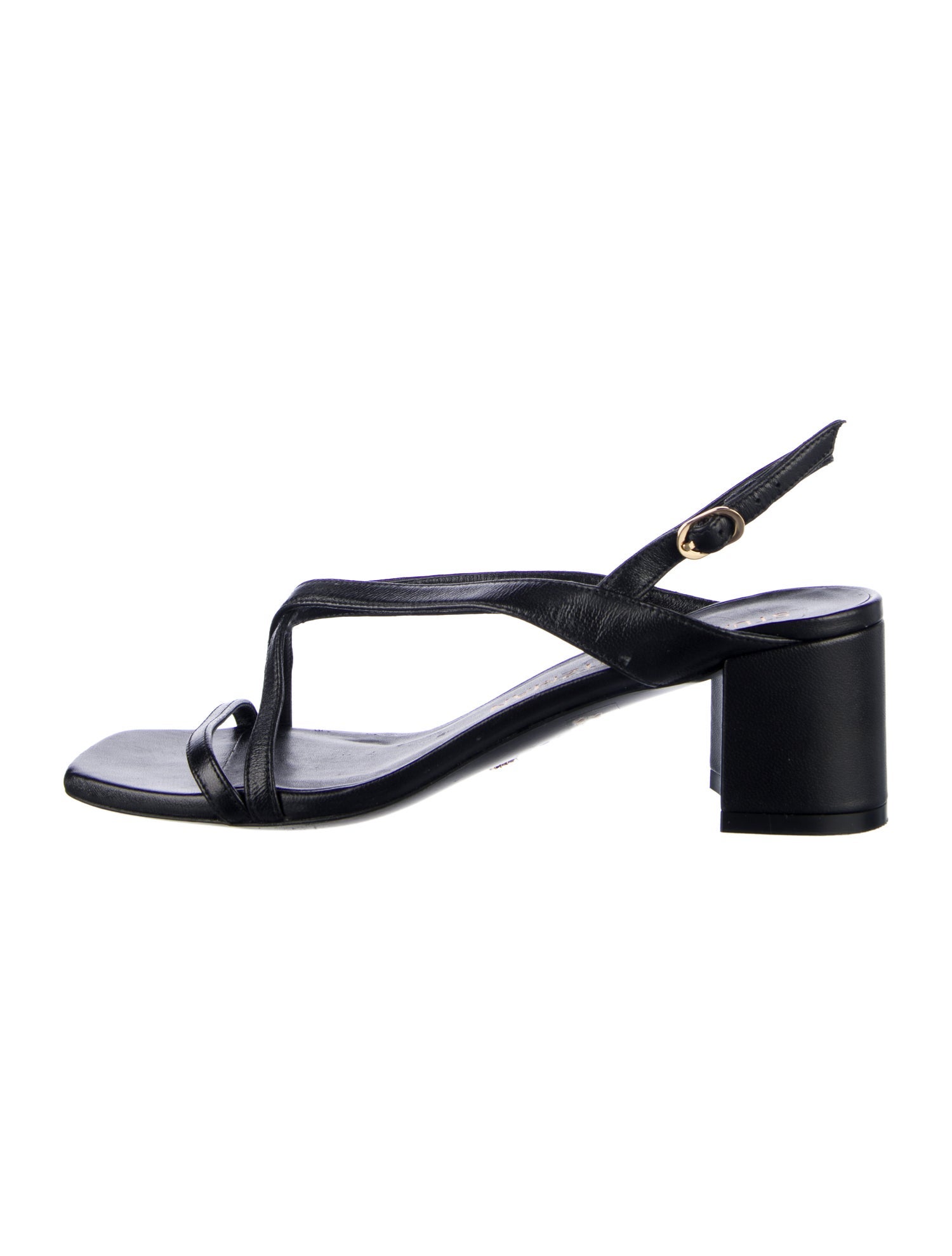Stuart Weitzman Leather Slingback Sandals