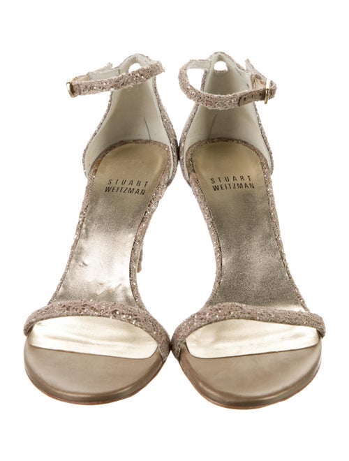 Stuart Weitzman Glitter Sandals