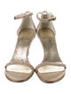 Stuart Weitzman Glitter Sandals