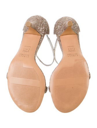 Stuart Weitzman Glitter Sandals