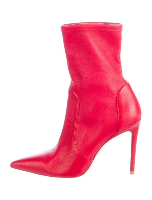 Stuart Weitzman Leather Sock Boots
