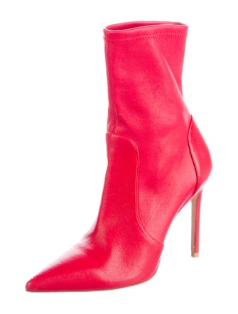 Stuart Weitzman Leather Sock Boots