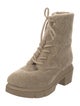 Stuart Weitzman Shearling Combat Boots