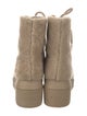 Stuart Weitzman Shearling Combat Boots
