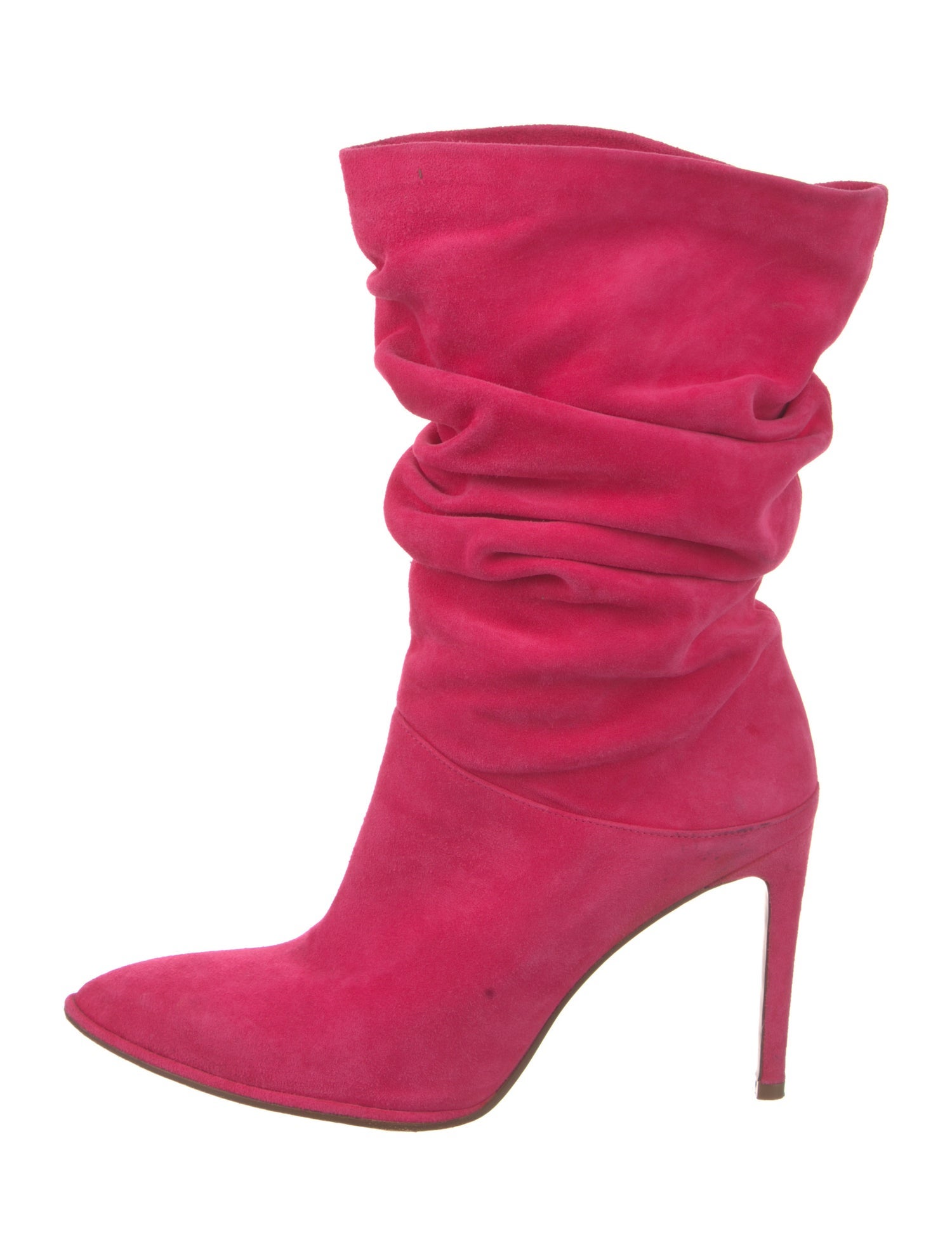 Stuart Weitzman Suede Slouch Boots