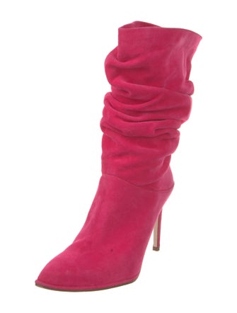 Stuart Weitzman Suede Slouch Boots