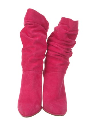 Stuart Weitzman Suede Slouch Boots