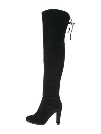 Stuart Weitzman Velvet Boots