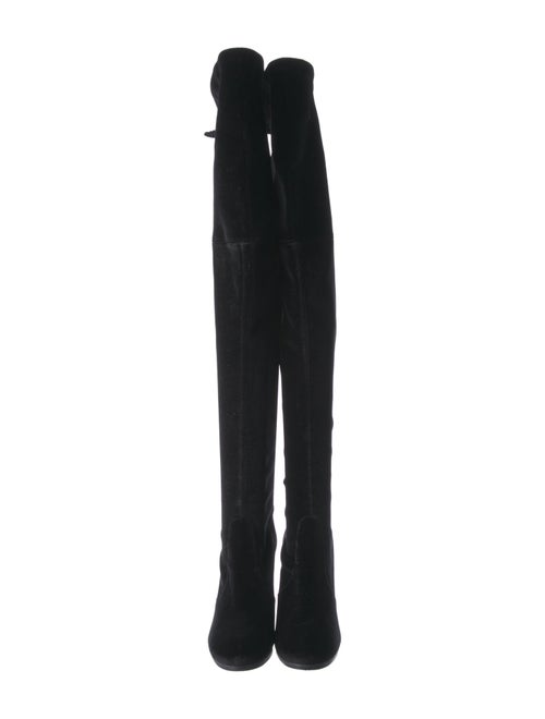 Stuart Weitzman Velvet Boots