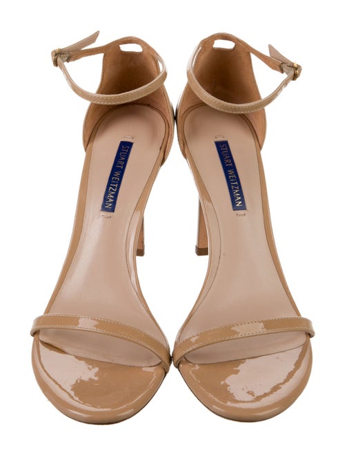 Stuart Weitzman Patent Leather Sandals
