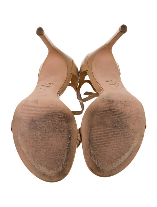 Stuart Weitzman Patent Leather Sandals