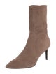 Stuart Weitzman Suede Sock Boots