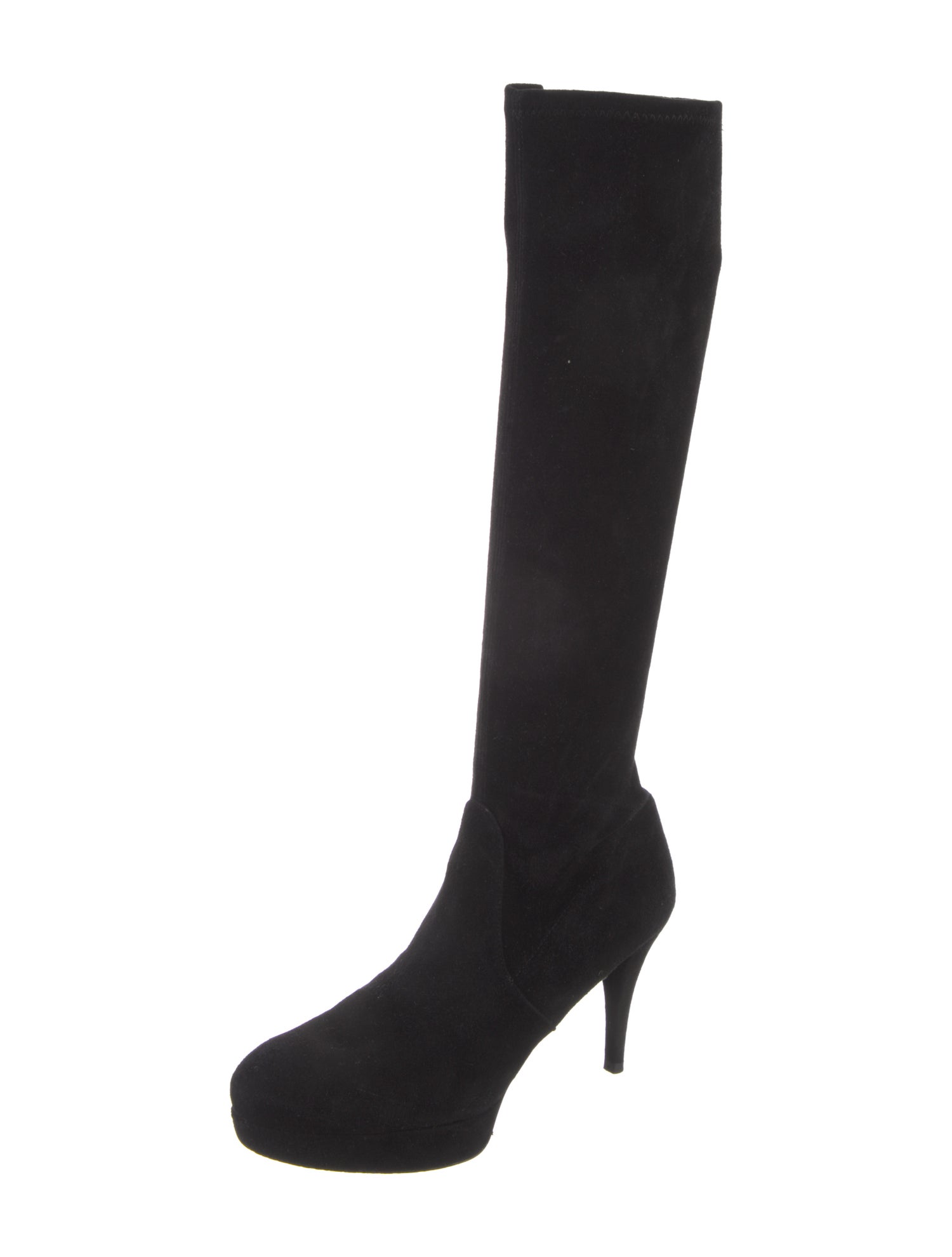 Stuart Weitzman Suede Sock Boots