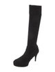 Stuart Weitzman Suede Sock Boots