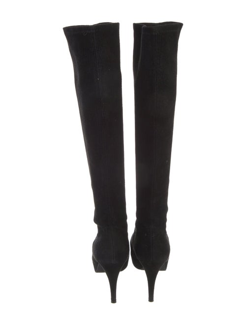 Stuart Weitzman Suede Sock Boots