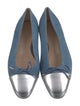 Stuart Weitzman Denim Ballet Flats