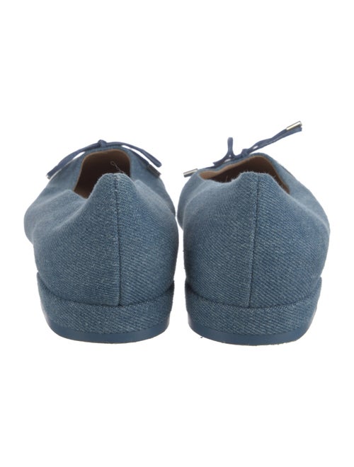 Stuart Weitzman Denim Ballet Flats