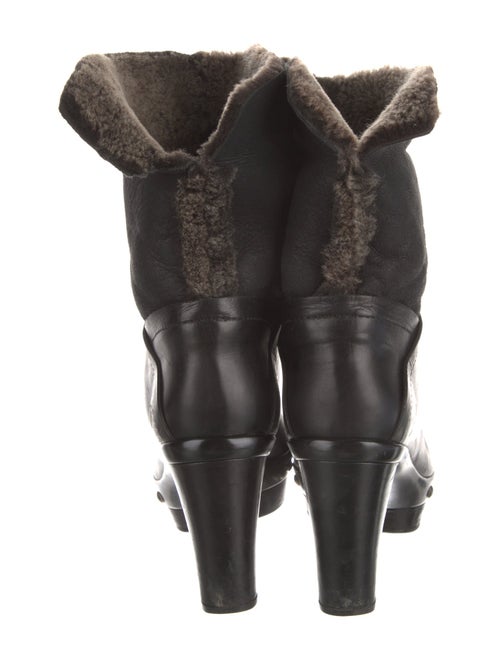 Stuart Weitzman Leather Studded Accents Boots