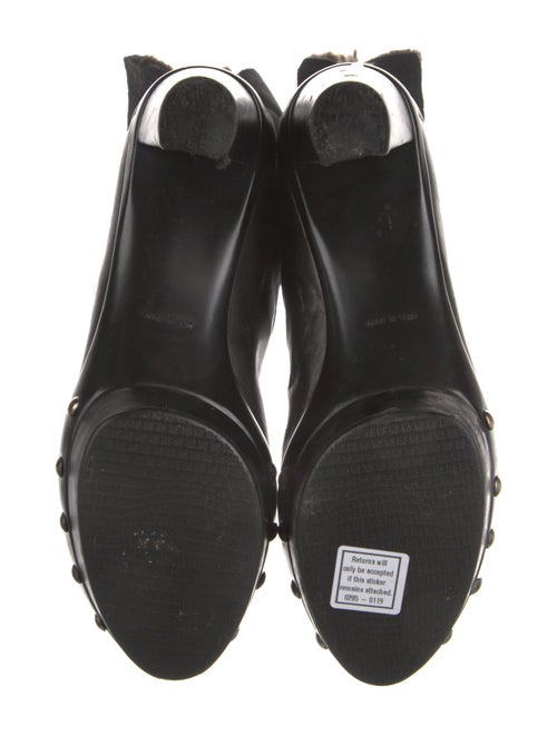 Stuart Weitzman Leather Studded Accents Boots