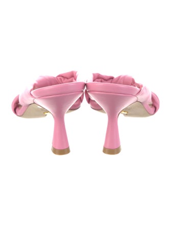 Stuart Weitzman Leather Slides