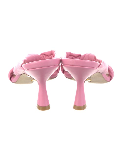 Stuart Weitzman Leather Slides