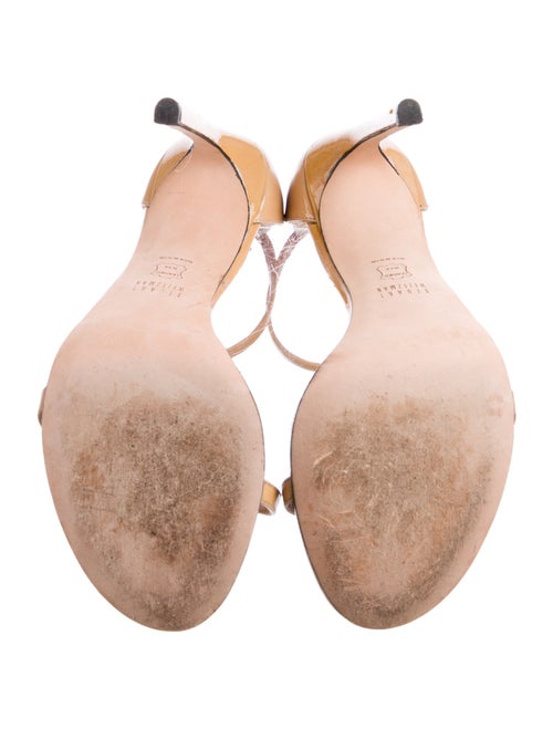 Stuart Weitzman Patent Leather Sandals