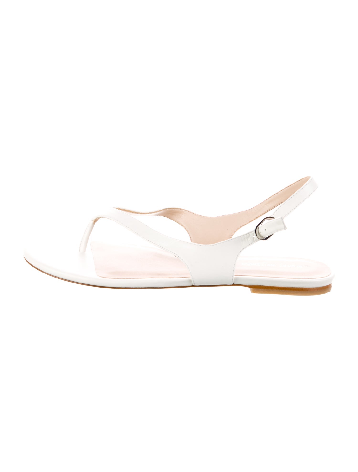 Stuart Weitzman Leather Slingback Sandals