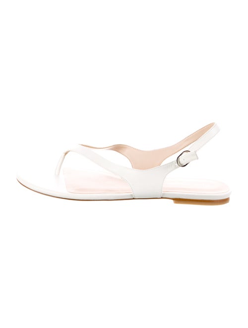 Stuart Weitzman Leather Slingback Sandals