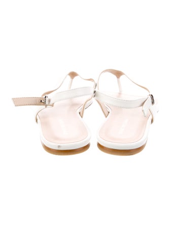 Stuart Weitzman Leather Slingback Sandals