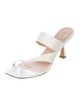 Stuart Weitzman Leather Slides