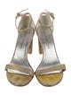 Stuart Weitzman Glitter Sandals
