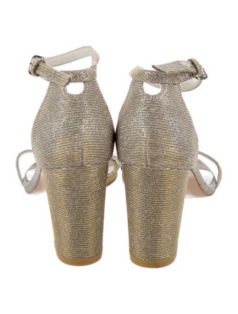 Stuart Weitzman Glitter Sandals