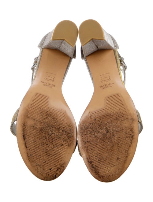 Stuart Weitzman Glitter Sandals