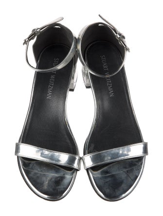 Stuart Weitzman Patent Leather Sandals