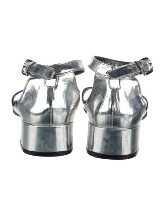 Stuart Weitzman Patent Leather Sandals