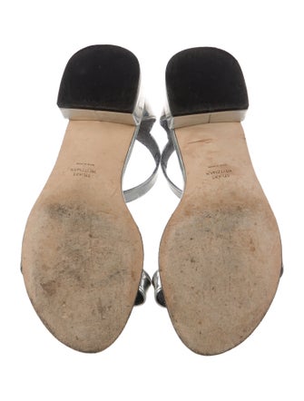 Stuart Weitzman Patent Leather Sandals